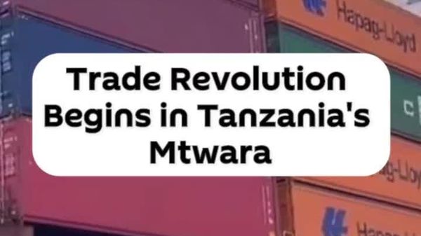 Trade Revolution Begins in Tanzania's Mtwara Port - Sputnik Africa
