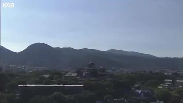 Le château de Kumamoto, sur l'île japonaise de Kyushu, a été endommagé par un tremblement de terre - Sputnik Afrique