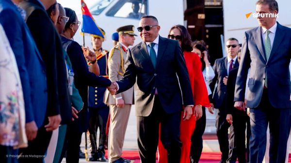 Le Président malgache en visite officielle au Caire - Sputnik Afrique
