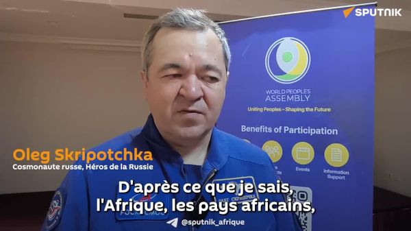 L'Afrique possède un énorme potentiel dans le domaine spatial, affirme un cosmonaute russe - Sputnik Afrique