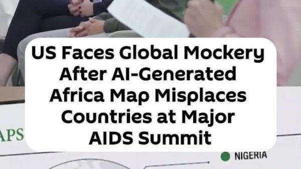 US AI Map Blunder at AIDS Summit Sparks Global Mockery - Sputnik Africa