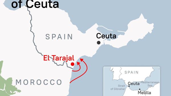 Migration Crisis on Spanish-Moroccan Border - Sputnik Africa