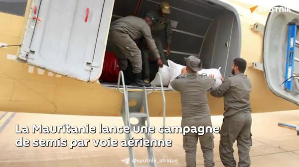Lutte contre la désertification: la Mauritanie lance une campagne de semis par voie aérienne - Sputnik Afrique