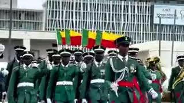 Nigerian Army Parades at Benin's Independence Day Celebration - Sputnik Africa