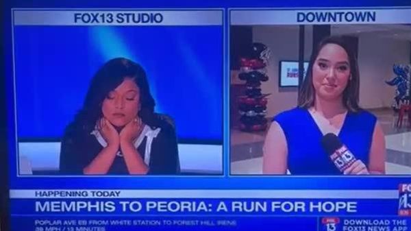 Une présentatrice de FOX 13 Memphis s'est endormie en plein direct - Sputnik Afrique