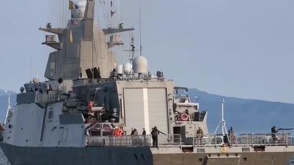Russian Corvette Successfully Hit Target With Kalibr Missile During Exercises of Pacific Fleet: MoD - Sputnik Africa