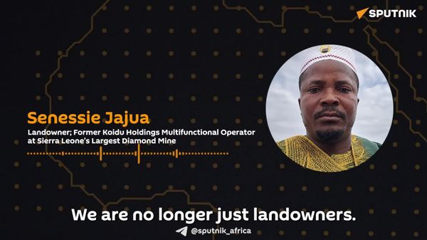 'Minerals Belong to Us & Development Must Start With Us': Sierra Leonean Landowner Shares Vision for New Era of Equitable Mining - Sputnik Africa