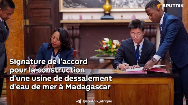 Madagascar construit usine de dessalement d'eau de mer: près de 75 - Sputnik Afrique