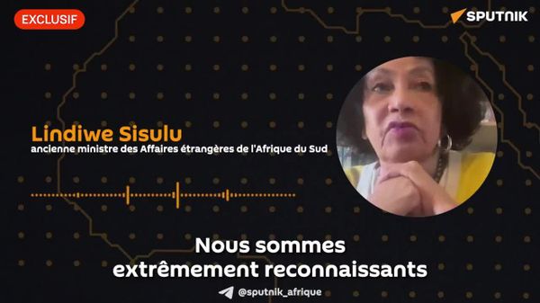 La Russie a été un soutien constant pour les pays africains, selon l’ancienne ministre sud-africaine - Sputnik Afrique