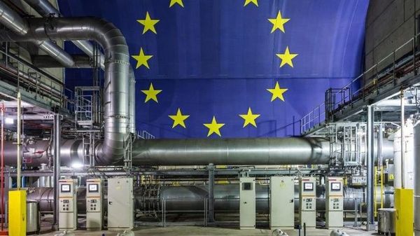 L'Europe bat son anti-record de réserves de gaz - le géant gazier russe Gazprom - Sputnik Afrique