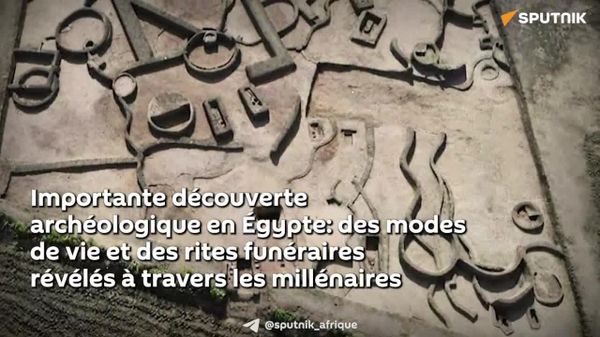 Cette découverte archéologique majeure éclaire l’évolution de la civilisation égyptienne - Sputnik Afrique