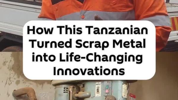 From Scrap Metal to Innovations & Workshops: Tanzanian Engineer's Story - Sputnik Africa