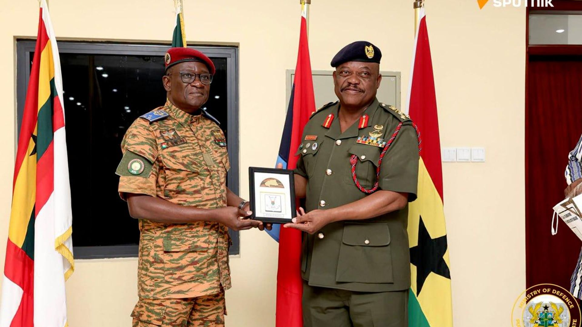 Le Ghana et le Burkina Faso signent un accord sécuritaire Le Ghana et le Burkina Faso signent un accord sécuritaire - Sputnik Afrique, 1920, 11.08.2026