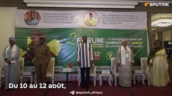 Pendant longtemps, l'Afrique a été perçue, à tort, comme étant condamnée à l'assistance permanente - Premier ministre burkinabè - Sputnik Afrique