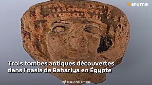 Trois tombes antiques lèvent le voile sur la civilisation égyptienne et ses secrets – ministère du Tourisme - Sputnik Afrique