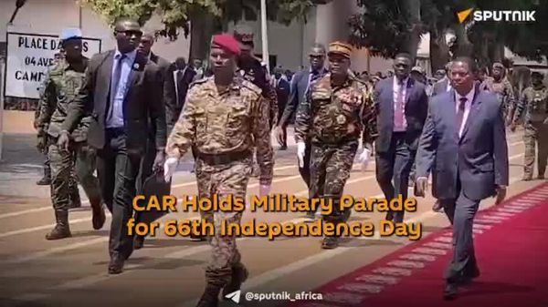 CAR Marks 66th Independence Day With Showcasing Growing Military Strength - Sputnik Africa