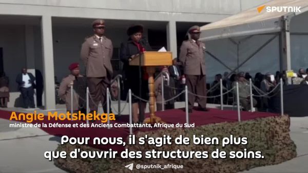 Un nouveau chapitre: le nouvel hôpital militaire sud-africain met fin aux difficultés d'accès aux soins pour les troupes, déclare la ministre - Sputnik Afrique
