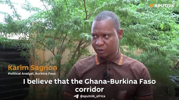 Securing Ghana-Burkina Faso Corridor is 'Very Big Step for Our Sovereignty': Burkinabe Political Analyst - Sputnik Africa