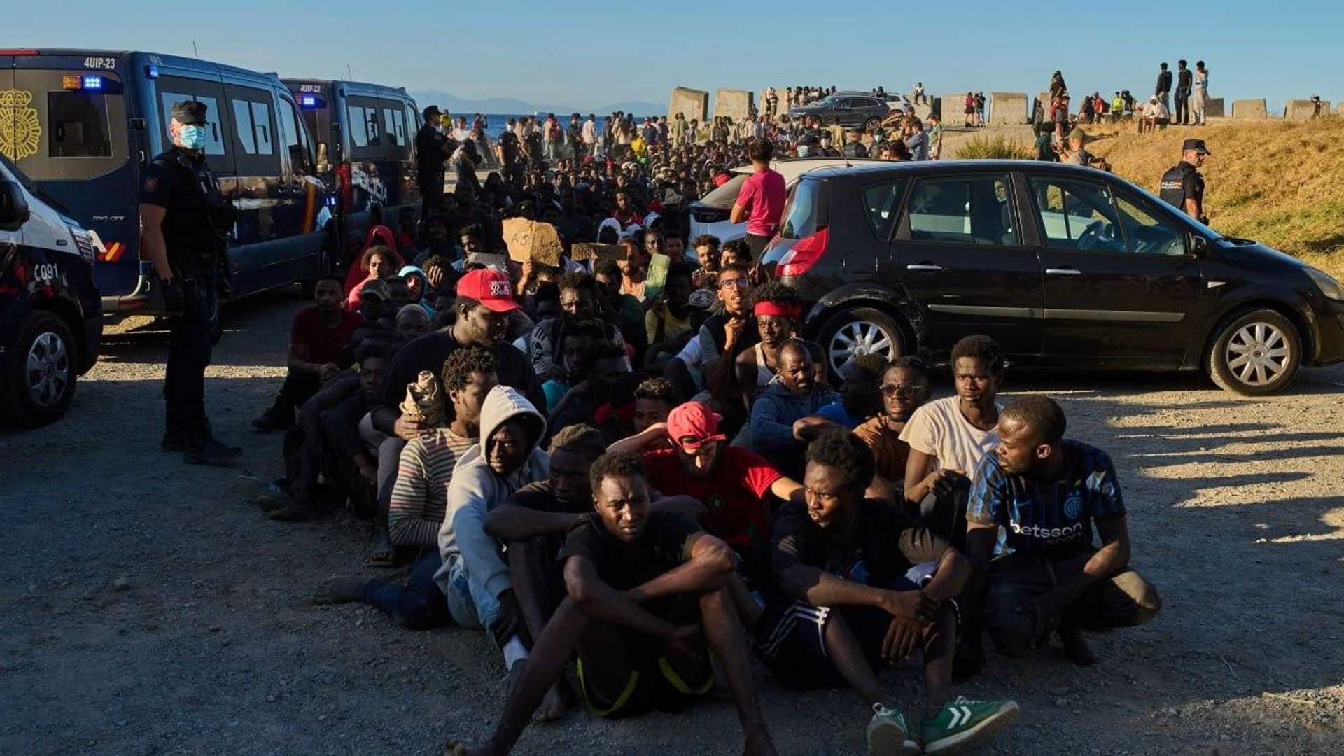 Morocco Arrests 111 Migrants in Another Attempt at Mass Crossing Into Ceuta: Media Morocco Arrests 111 Migrants in Another Attempt at Mass Crossing Into Ceuta: Media - Sputnik Africa, 1920, 16.08.2026