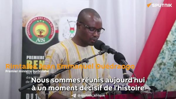 Les peuples de l'AES ont fait le choix irréversible de la souveraineté – Premier ministre burkinabè - Sputnik Afrique