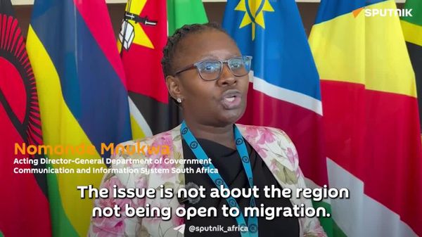 SADC's Priority is to 'Ensure That People Migrate Legally': SA Official - Sputnik Africa
