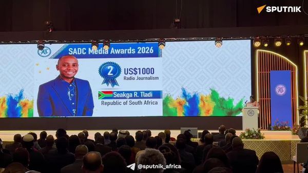 Un correspondant de Sputnik Afrique primé aux SADC Media Awards dans la catégorie journalisme radio - Sputnik Afrique