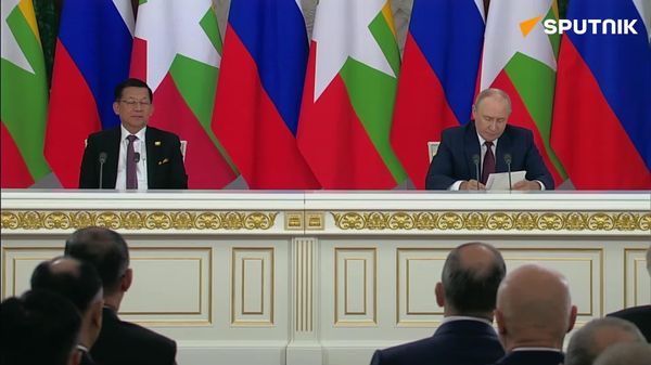 Russia, Myanmar Establish Strong Financial Ties, With Two-Thirds of Transactions in Rubles: Putin - Sputnik Africa