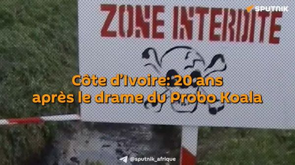 Côte d’Ivoire: 20 ans après le drame du Probo Koala - Sputnik Afrique