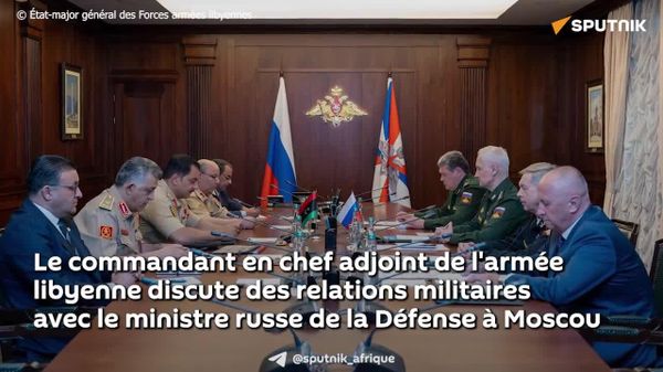 Saddam Haftar à Moscou pour des pourparlers sur la défense - Sputnik Afrique