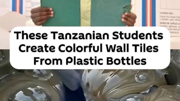 Tanzanian University Students Create Decorative Tiles From Discarded Plastic - Sputnik Africa