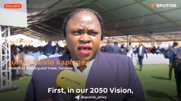 New Dam is 'Source of Encouragement' for Tanzania's Industrial & Trade Sectors: Minister - Sputnik Africa