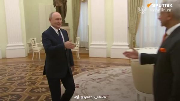 Vladimir Putin Receives Indian Foreign Minister Jaishankar at Kremlin - Sputnik Africa