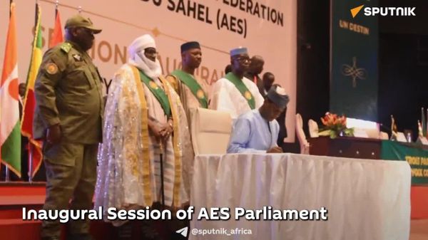 Niger Hosts First Session of AES Parliament - Sputnik Africa