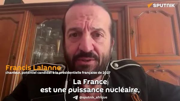 Potentiel candidat à l’Élysée, Francis Lalanne critique l’affrontement regrettable contre Moscou et prône la sortie de la France de l'Otan - Sputnik Afrique