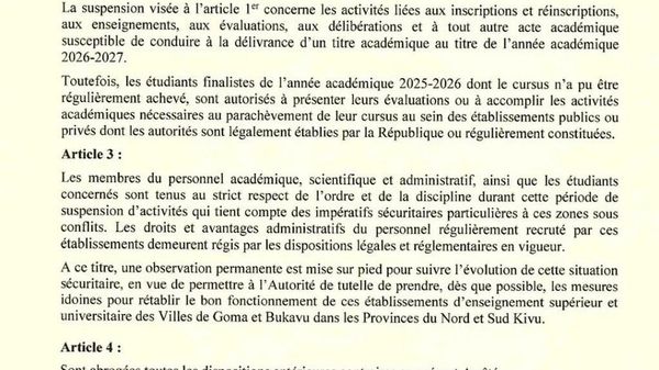 RDC: 11 universités suspendues dans l'est rebelle - Sputnik Afrique