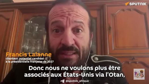 L'Union européenne, c'est le quatrième Reich et doit disparaître, affirme Francis Lalanne - Sputnik Afrique