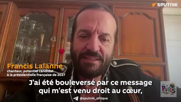 Si aujourd'hui le monde n'a pas encore basculé dans la Troisième Guerre mondiale, c'est grâce à Poutine, affirme Francis Lalanne - Sputnik Afrique
