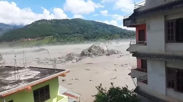 New Footage Shows Devastation After Glacier Collapsed on Nepal-Tibet Border - Sputnik Africa