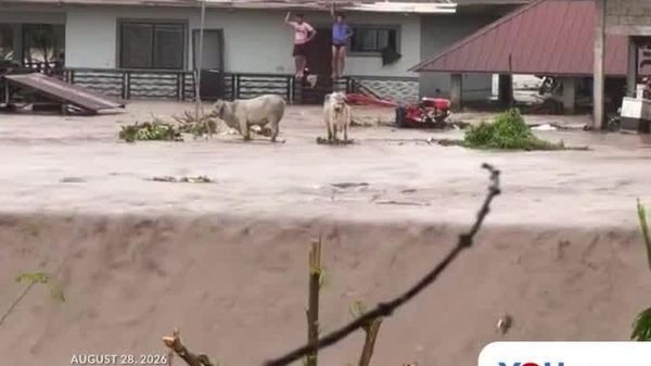 Massive Flash Flood Destroys House in Seconds in Pampanga, Philippines - Sputnik Africa