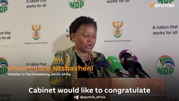 SA's Minister Congratulates Sputnik Africa's Correspondent on Winning at SADC Media Awards - Sputnik Africa