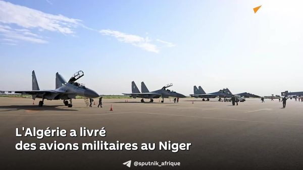 L'Algérie poursuit le soutien stratégique à l'armée nigérienne: des avions militaires ont atterri à Niamey - le gouvernement du Niger - Sputnik Afrique
