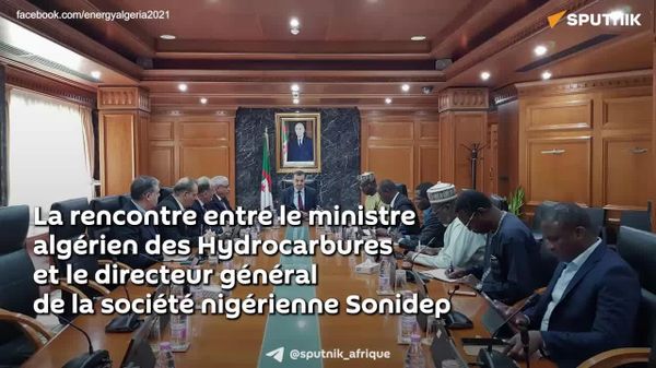 L'Algérie soutiendra le Niger dans l'exploration d'un gisement pétrolier - ministère algérien des Hydrocarbures - Sputnik Afrique