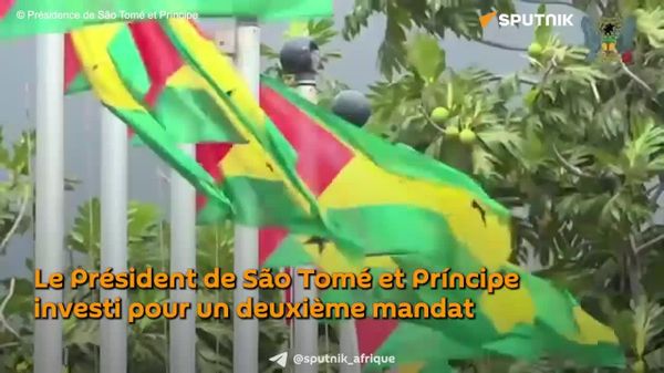 Le Président de São Tomé et Príncipe investi pour un deuxième mandat - Sputnik Afrique