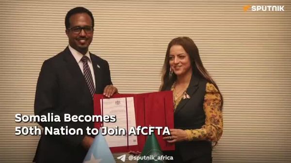 Somalia Becomes 50th Nation to Join AfCFTA, Opening Access to 1 - Sputnik Africa