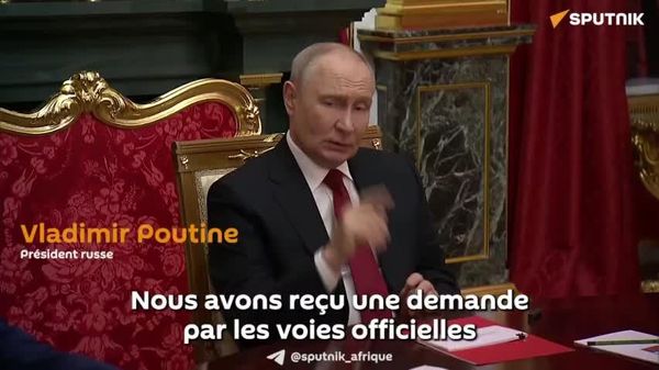 Poutine déclaré avoir ordonné de cesser les frappes sur Kiev à la demande des USA - Sputnik Afrique