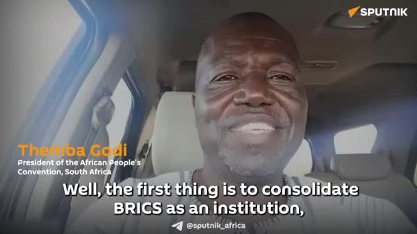 BRICS Must Consolidate & Build Alternatives to Western Hegemony: South African Politician - Sputnik Africa