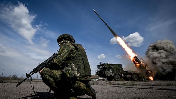 Combat operations by a Uragan multiple-launch rocket system crew from the 273rd Artillery Brigade of the 34th Artillery Division, serving with Russia’s Zapad Battlegroup near Kupyansk - Sputnik Africa