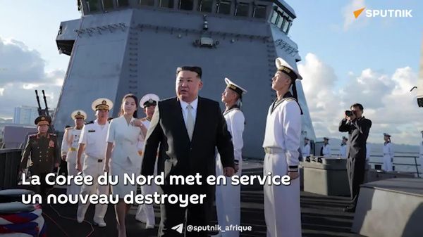 La Corée du Nord met en service un nouveau destroyer - Sputnik Afrique