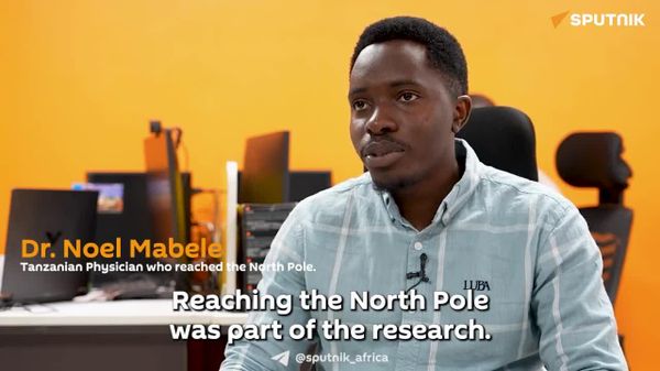 'Everything About It is Special': Tanzanian Researcher on His Trip to North Pole - Sputnik Africa