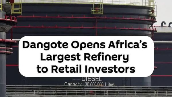 Dangote Refinery Opens Investment Opportunity to Retail Investors - Sputnik Africa